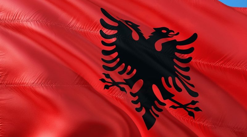 Albanien Flagge